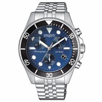 Orologio Vagary Uomo Crono Aqua 105th in Acciaio VS1-019-71 - VS1-019-71